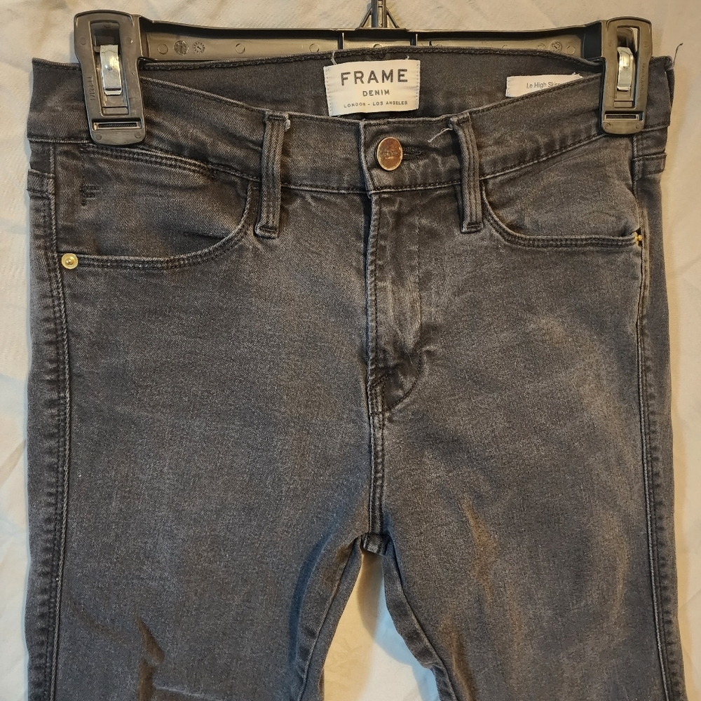 Frame Denim Le High Skinny Jeans-27 - Picture 4 of 12
